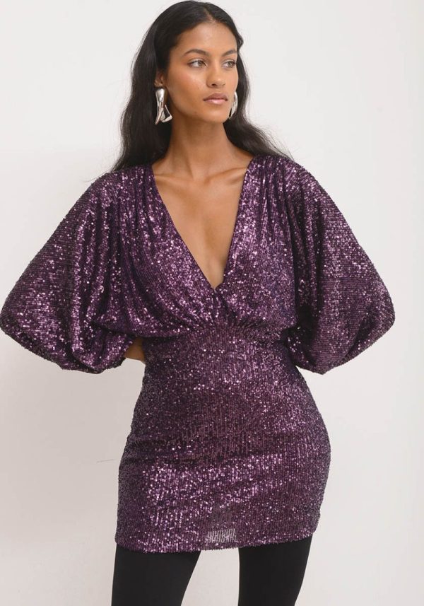 Grost Purple Dress - Nash by NA - Image 3