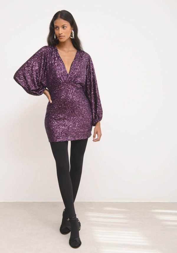 Grost Purple Dress - Nash by NA - Image 4