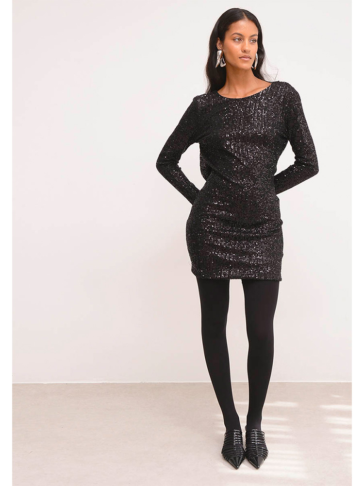 Brouska - NH29-JORDAN Jordan Black Dress - Nash by NA