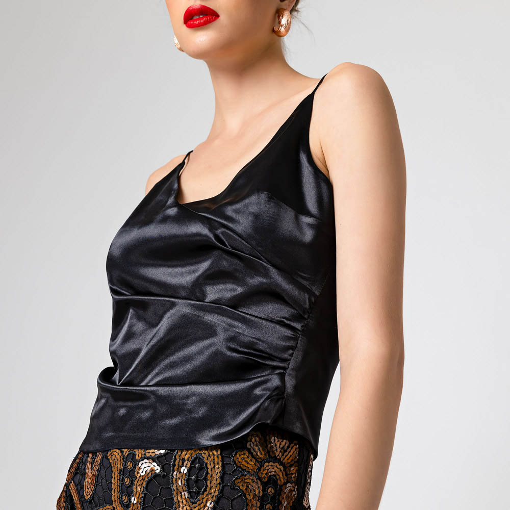 Brouska - 29-2000 Silk-Touch Blouse - Access Fashion - Image 2