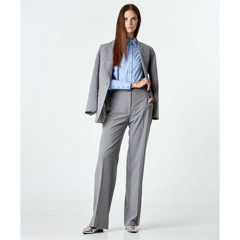 Brouska - W23-5059 Wide-leg trousers - Access Fashion