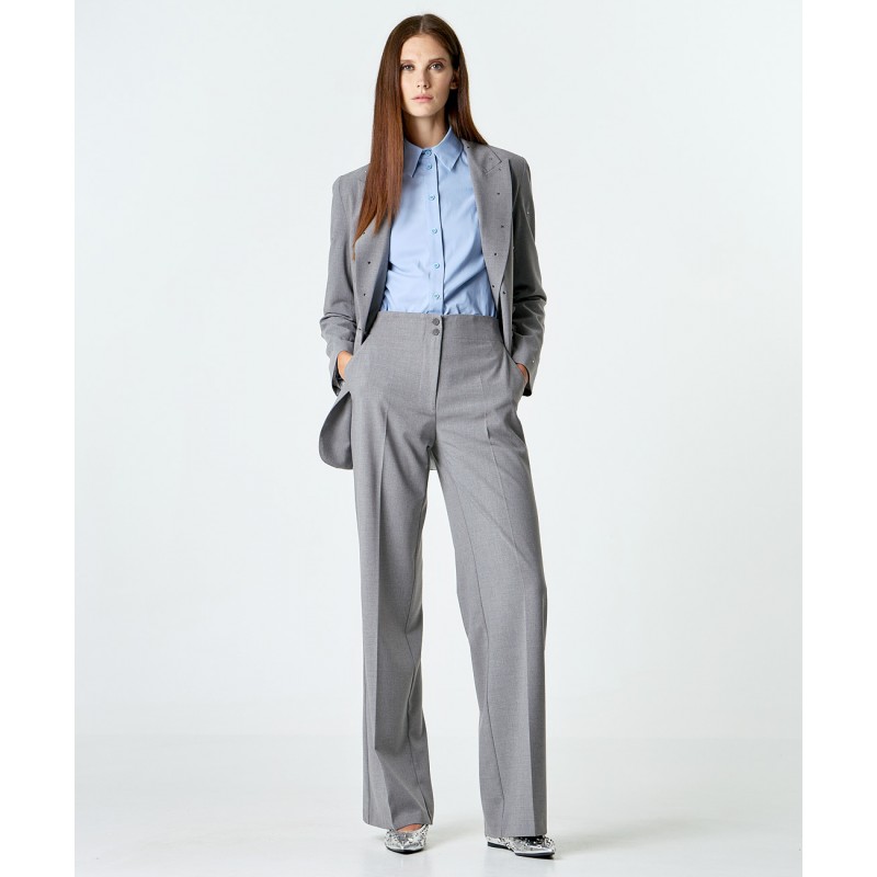 Brouska - W23-5059 Wide-leg trousers - Access Fashion - Image 3