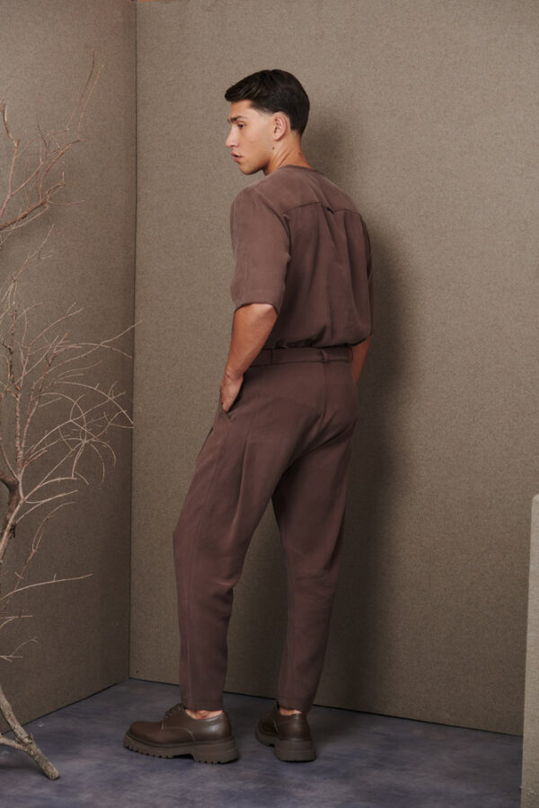 Trousers with belt - P/coc - Image 5