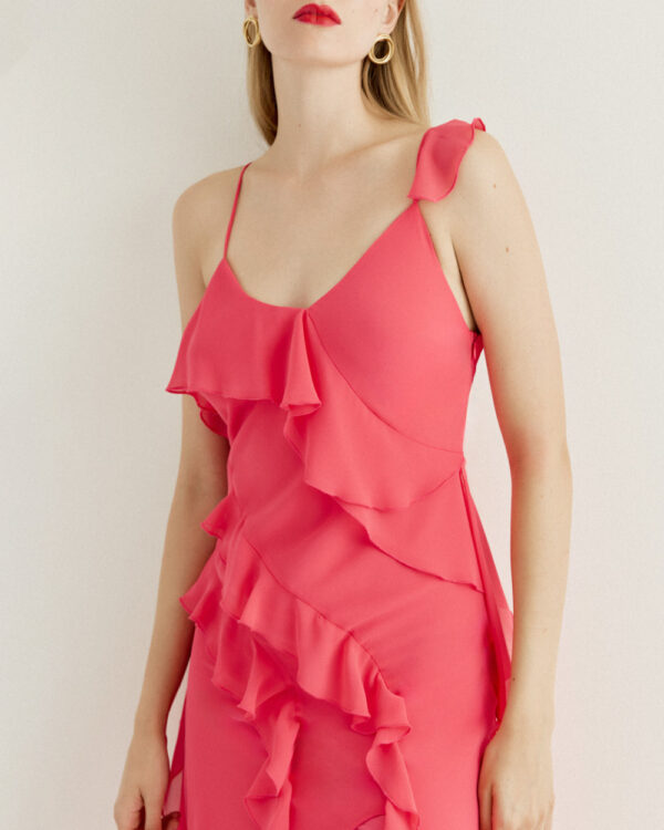 Maxi ruffled dress - Access Fashion - Image 3
