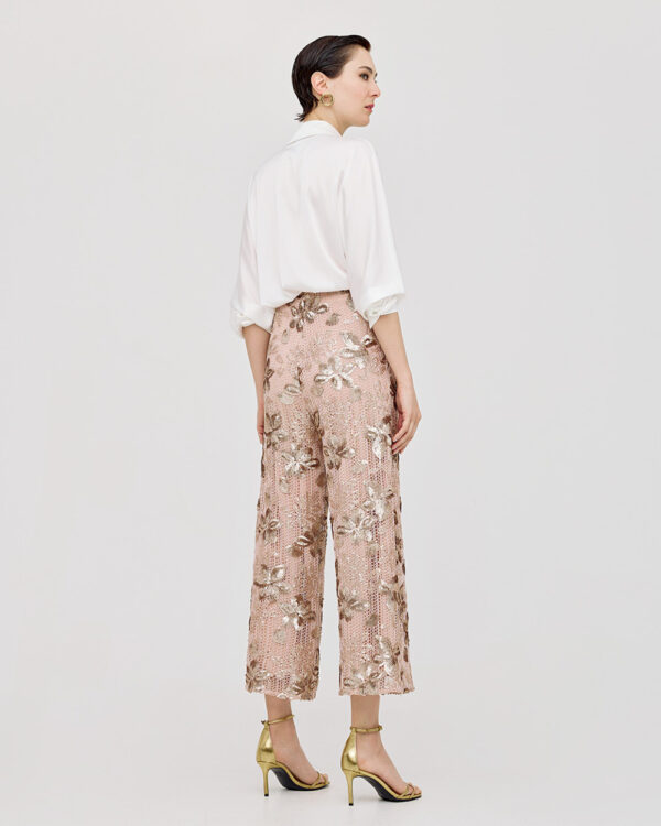 Sequinned crop trousers - Access Fashion - Image 10