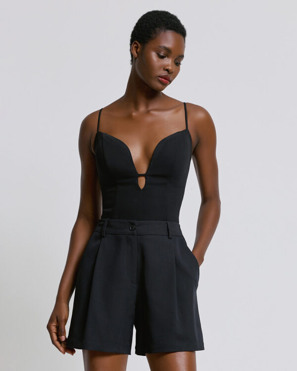 Bustier top with a cut-out - Access Fashion - Image 2