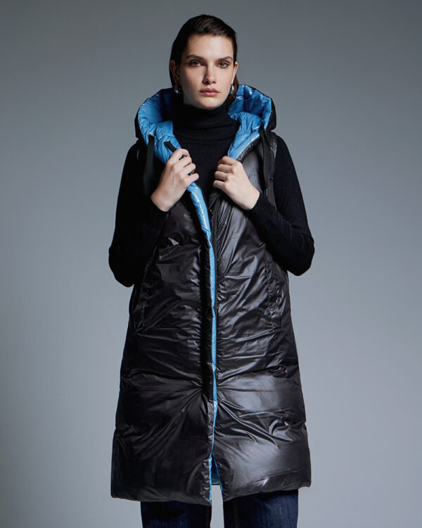 Double-face sleeveless puffer jacket - Access Fashion - Image 6