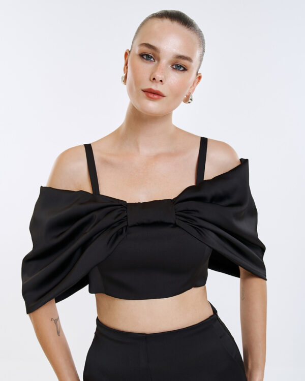 Bustier top with a bow - Access Fashion - Image 6