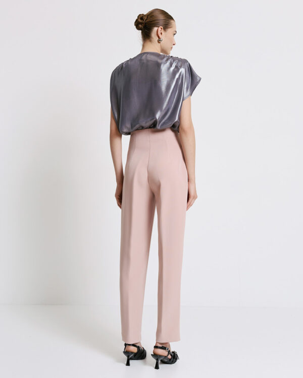 High-waist pants with a zipper - Access Fashion - Image 3