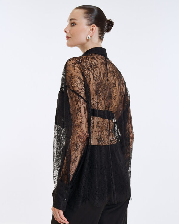 Lace shirt - Access Fashion - Image 4