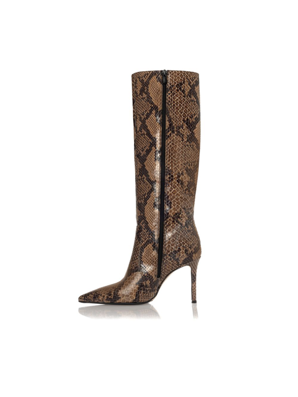 Snake pointed boots-  Sante Shoes - Image 8