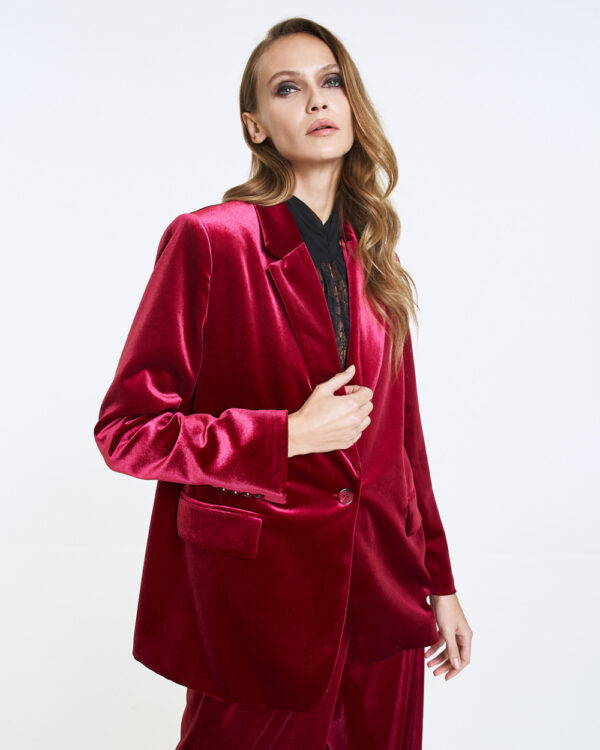 Velvet blazer - Access Fashion - Image 5