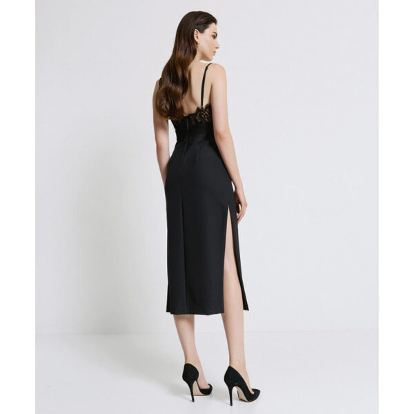 Slip dress with with lace - Access Fashion - Image 3