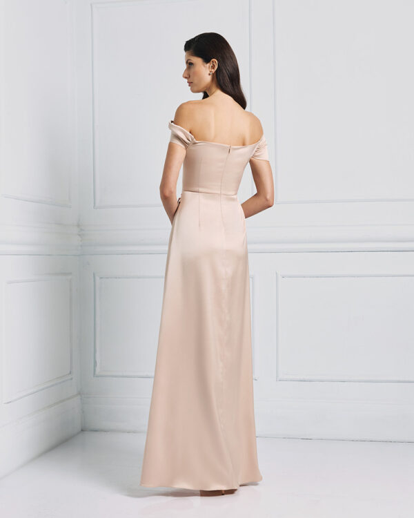 Satin off-the-shoulder dress - Access Fashion - Image 5