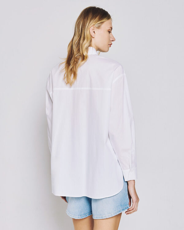 Oversized shirt with pockets - Access Fashion - Image 3