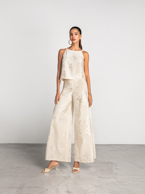 Cropped wide-leg - Moutaki