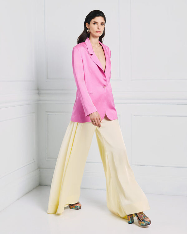 Satin blazer - Access Fashion - Image 3