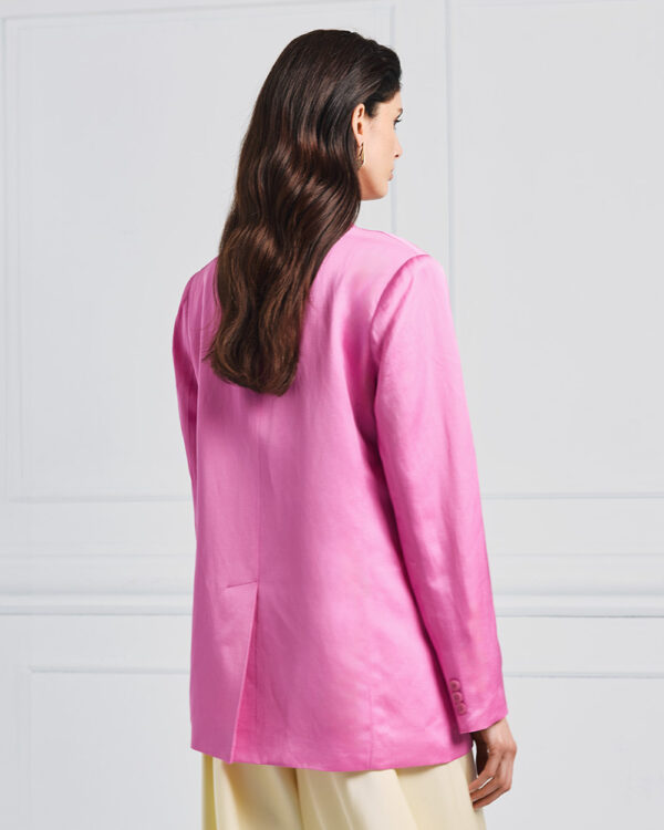 Satin blazer - Access Fashion - Image 4