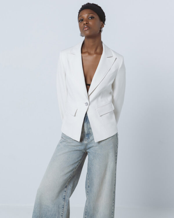 Tailored blazer with decorative seams -Access Fashion - Image 3