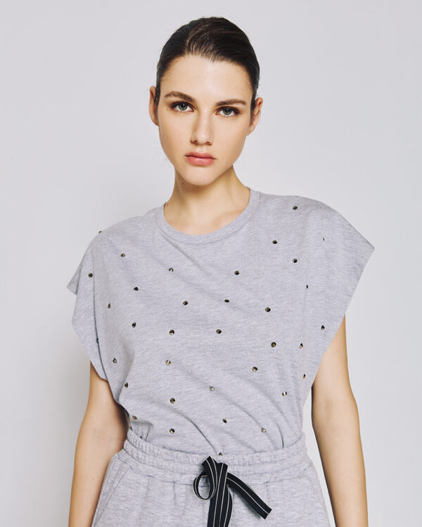 Blouse with stud details - Access Fashion - Image 5