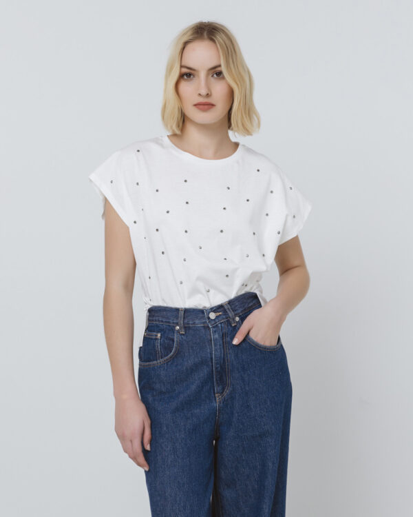 Blouse with stud details - Access Fashion