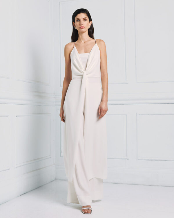 Long dress with a deep neckline - Access Fashion