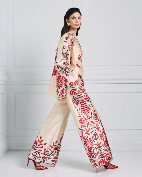 Flare printed pants - Access Fashion