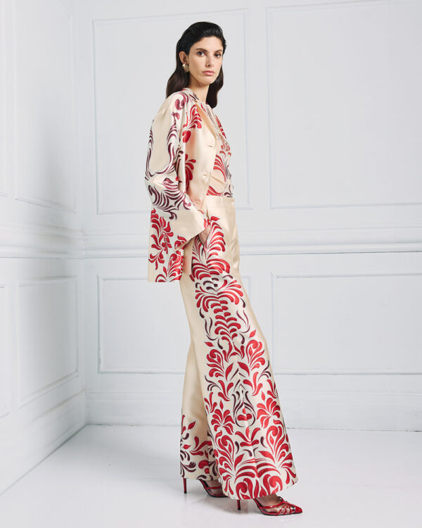 Flare printed pants - Access Fashion - Image 2