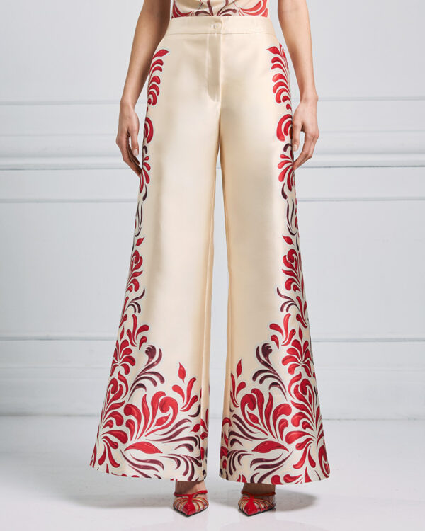 Flare printed pants - Access Fashion - Image 3