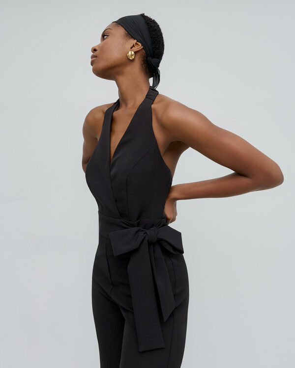 Jumpsuit with tie detail - Access Fashion - Image 3