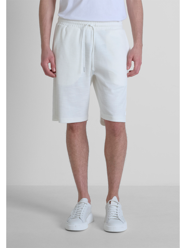 Cotton fleece shorts -Antony Morato - Image 6