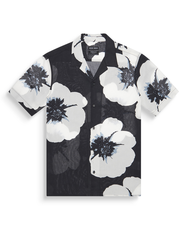 Printed cotton shirt - Antony Morato