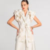 Waistcoat with belt - Moutaki