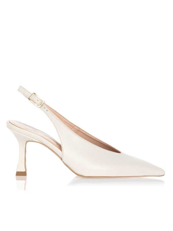 Slingback eco-leather pumps - Sante Shoes