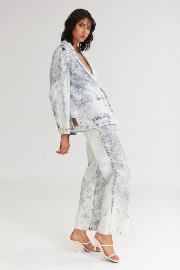 Soft Serve denim blazer - 4Tailors - Image 2