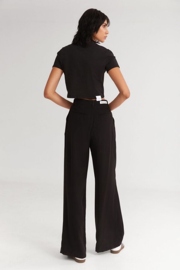 Cotton crop t-shirt with hoop - 4Tailors - Image 8