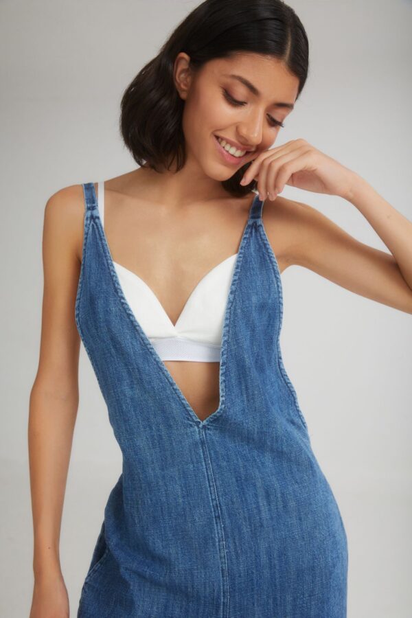Soft Serve denim overall jumpsuit - 4Tailors - Image 4