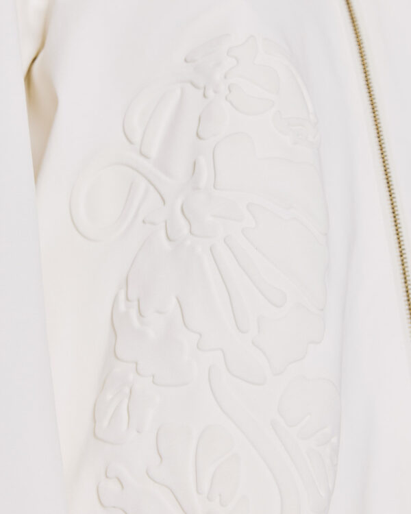 Bomber jacket with a textured floral design - Access Fashion - Image 6