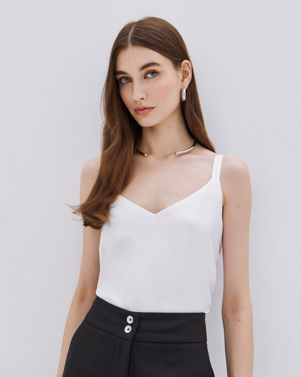 Satin top with straps- Access Fashion - Image 6