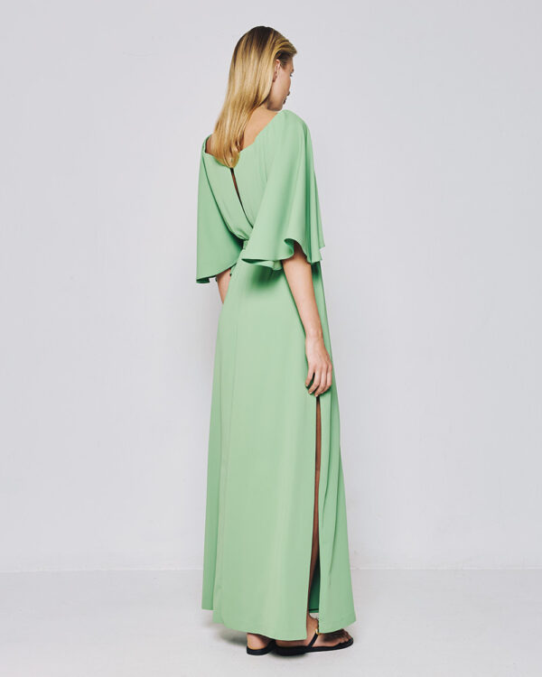 Maxi dress with a boat neckline - Access Fashion - Image 7