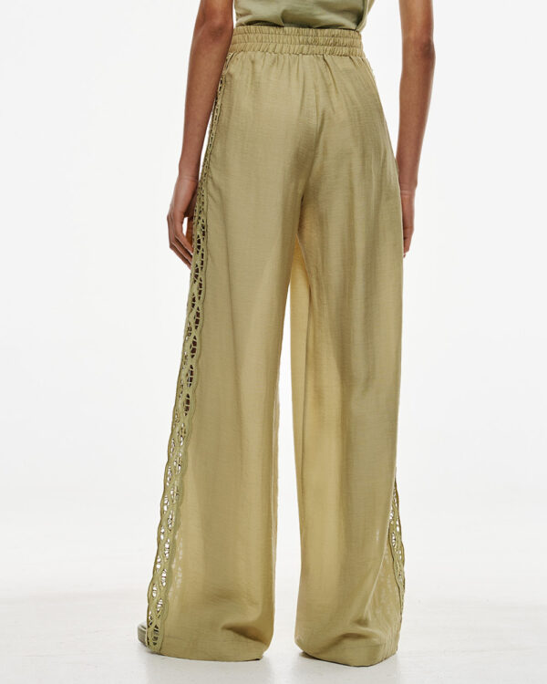 Pants with perforated details - Access Fashion - Image 8