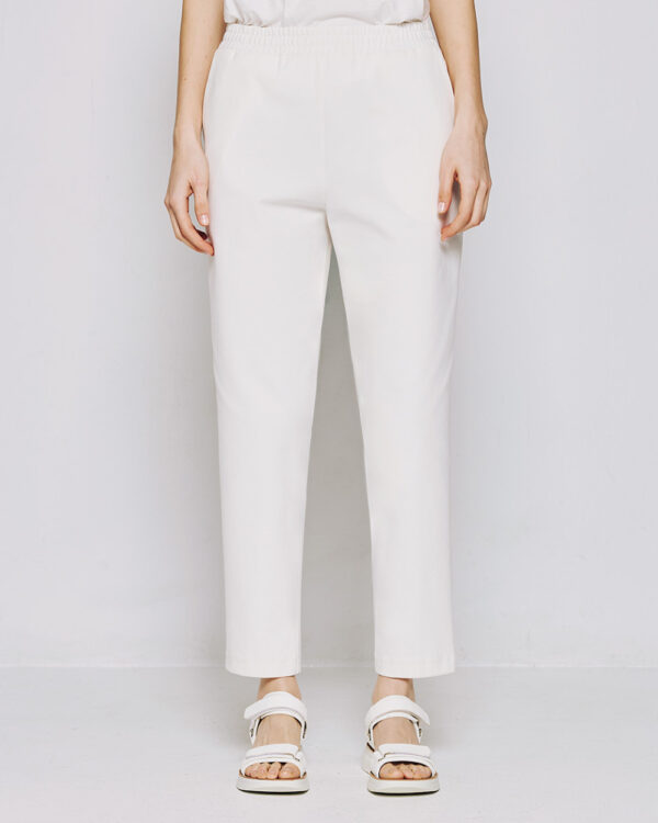 Pants with elastic waistband - Access Fashion - Image 2