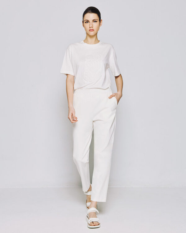 Pants with elastic waistband - Access Fashion - Image 3