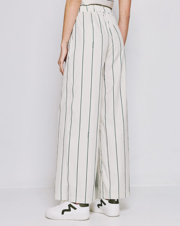 Striped pants with elastic waistband - Access Fashion - Image 3
