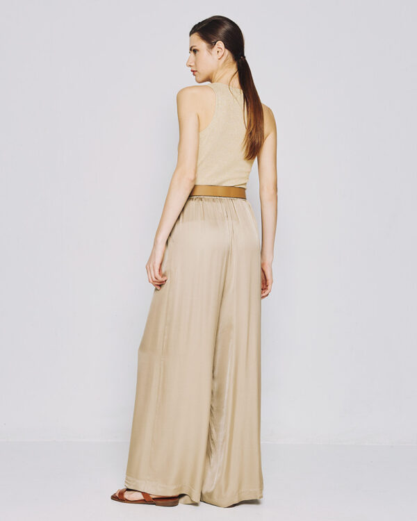 Pants with elastic waistband - Access Fashion - Image 3