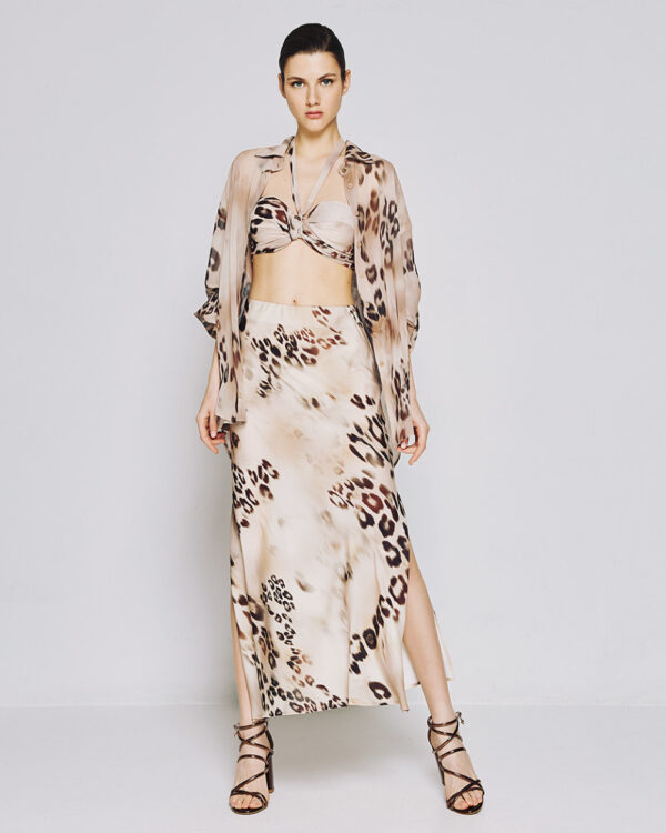 Animal-printed skirt - Access Fashion - Image 3