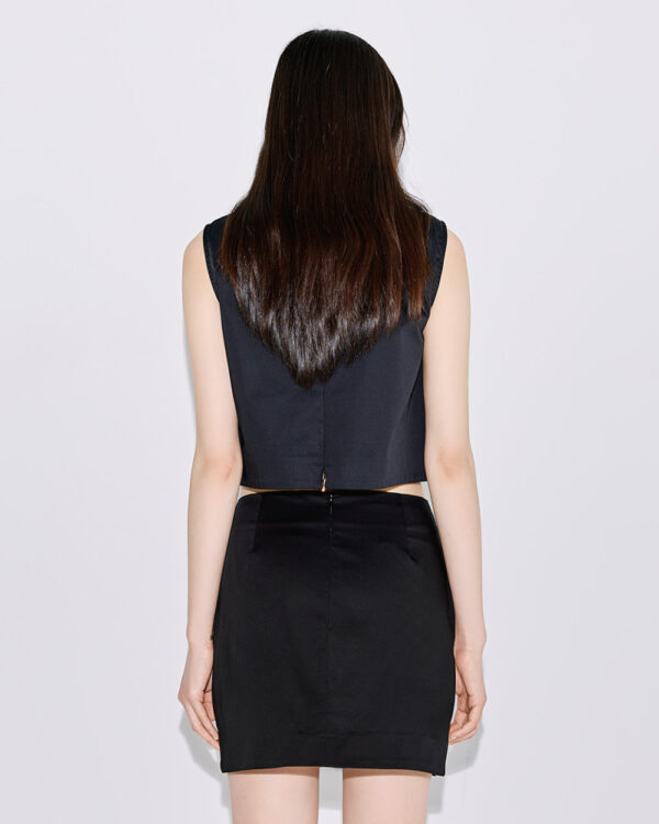 Embroidered mini skirt - Access Fashion - Image 4