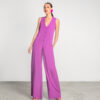 Flared jumpsuit with front buttons - Moutaki