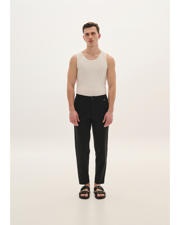 Cotton pants with elastic waist - P/coc
