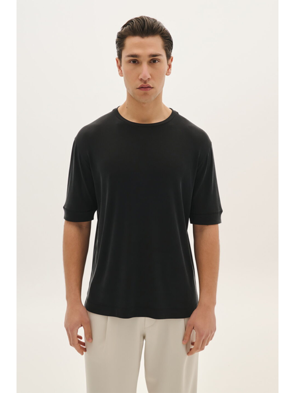 T-shirt with logo label - P/coc